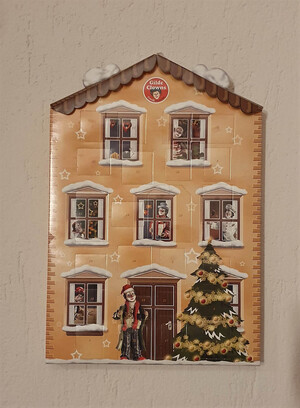 Adventskalender, original mit Schokolade