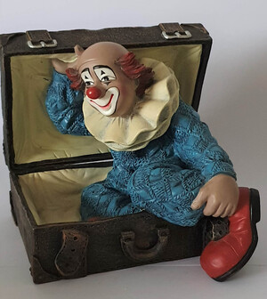 35504   Kofferclown, blau   1997