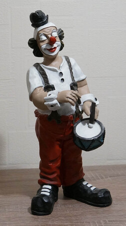 35261-1   Clown, Trommel   1990