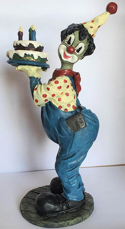 V 018   Clown mit Torte