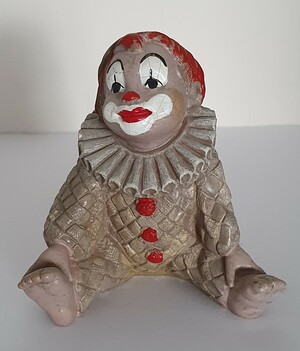 35327-1   Clown-Baby, sitzend   1992