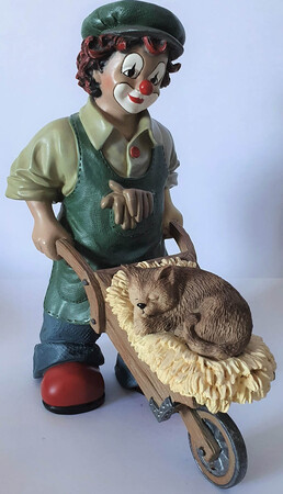 35837   Florian der Gärtner mit Katze   1999