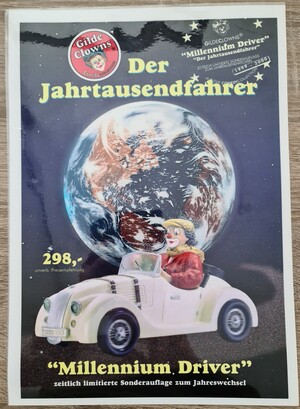 Plakat, laminieret   Der Jahrtausend Fahrer